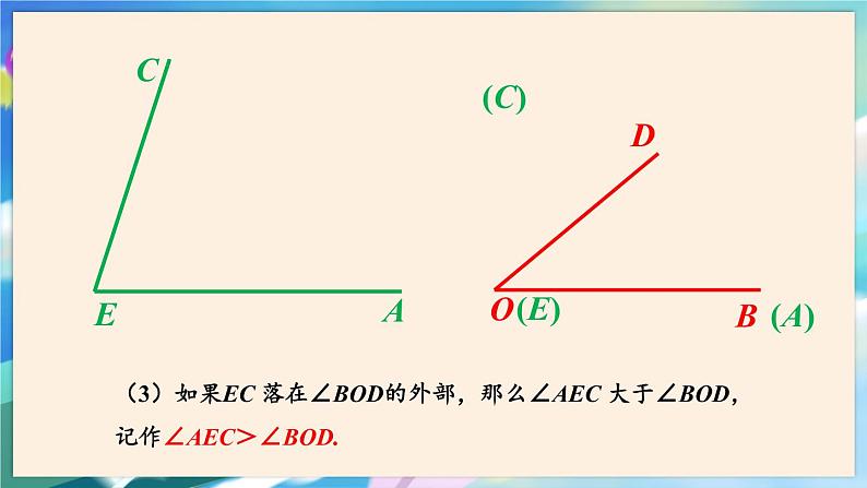 青岛版数学七年级下册 8.2 角的比较 PPT课件08