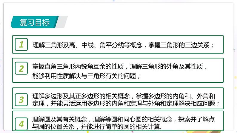 青岛版数学七年级下册 期末复习 专题六　平面图形的认识 PPT课件02