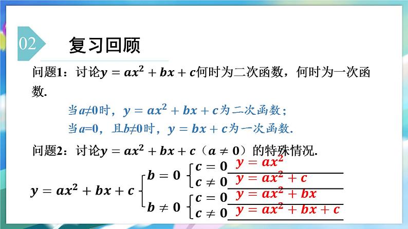 青岛版数学九年级下册 5.4 第1课时  二次函数y=ax²的图象与性质 PPT课件03