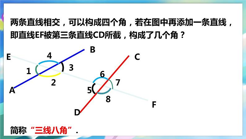 北师大版数学七年级下册 2.2.1 探索直线平行的条件 PPT课件+教案05