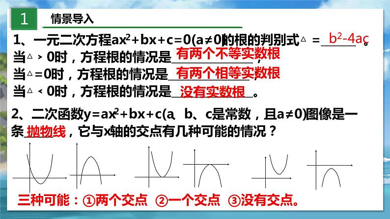 2.5.1 二次函数与一元二次方程第3页