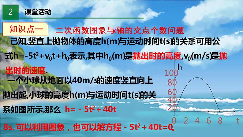 2.5.1 二次函数与一元二次方程第4页