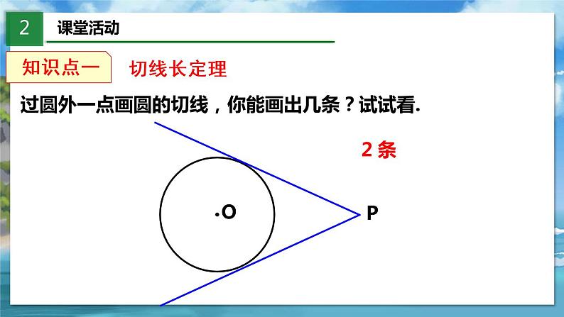 北师大版数学九年级下册 3.7 切线长定理 PPT课件+教案04