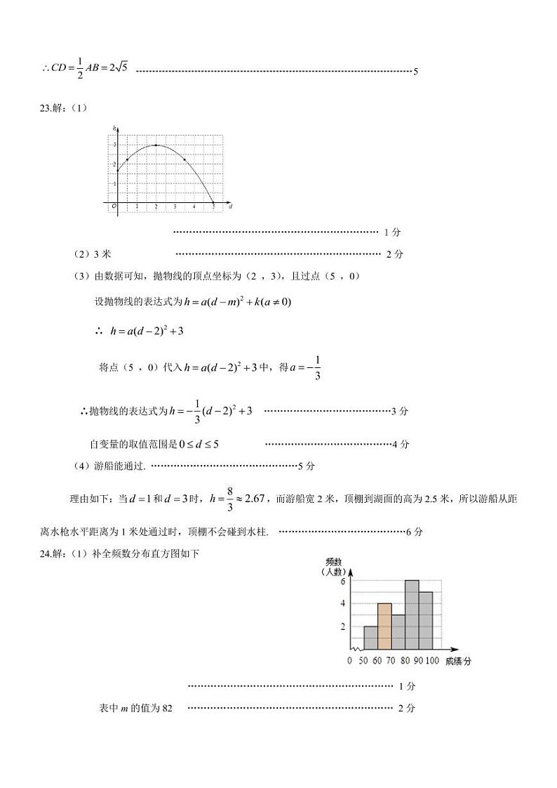 2023.4.4北师大附实验初三数学统练六答案03