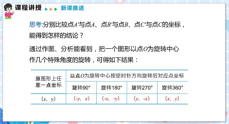 24.1 第3课时 平面直角坐标系中的旋转变换第7页