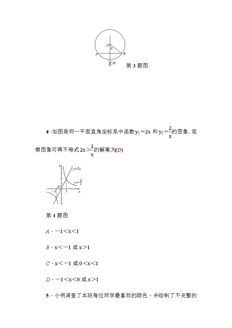 中考数学复习中考冲刺中档题题组练(二)含答案第3页