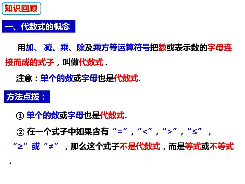 2.1.2.2单项式和多项式（课件）-2022-2023学年七年级数学上册同步精品课件（沪科版）02