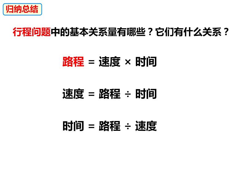 3.2.2一元一次方程的应用——行程问题-2022-2023学年七年级数学上册同步精品课件（沪科版）第5页