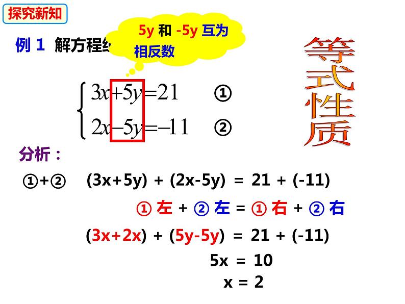 3.3.1.3用加减消元法解二元一次方程组（课件）-2022-2023学年七年级数学上册同步精品课件（沪科版）06