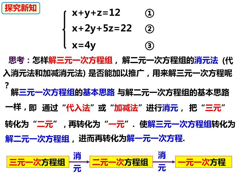 3.5三元一次方程组及其解法（课件）-2022-2023学年七年级数学上册同步精品课件（沪科版）第8页