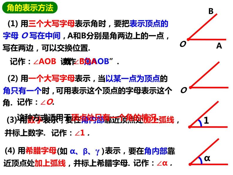 4.4.1角的概念及分类-2022-2023学年七年级数学上册同步精品课件（沪科版）04