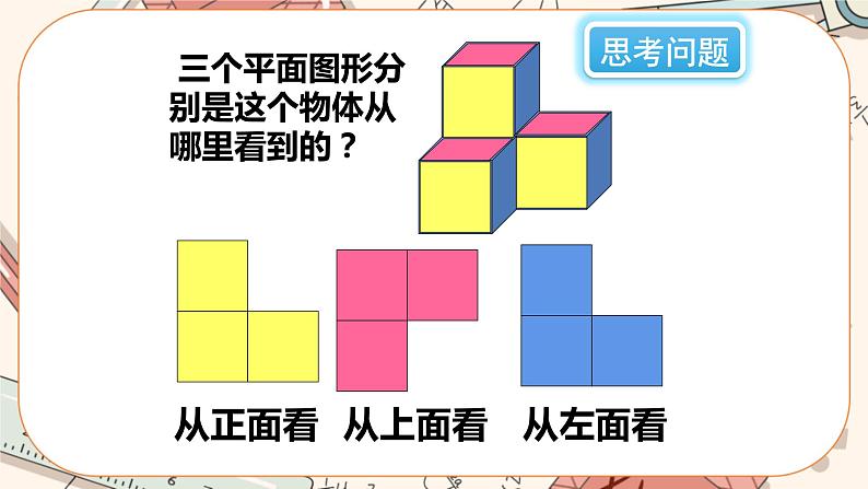 1.4 从三个方向看物体的形状（课件PPT+教案+学案+练习）07