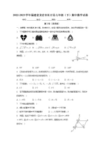 福建省龙岩市长汀县2022-2023学年七年级下学期期中数学试卷(含答案)