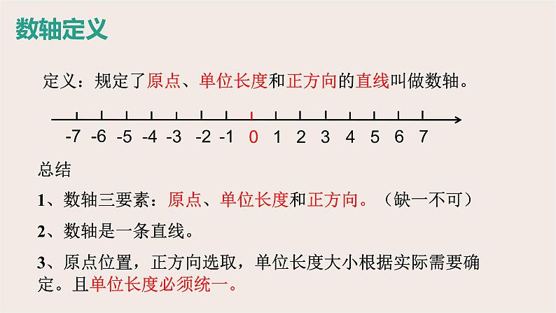 2.2数轴（第一课时）课件青岛版七年级数学上册08