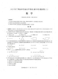 2023年广西壮族自治区崇左市扶绥县九年级中考二模数学试题