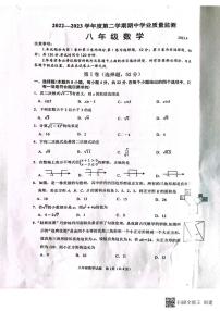 山东省潍坊市安丘市2022-2023学年八年级下学期期中数学试题