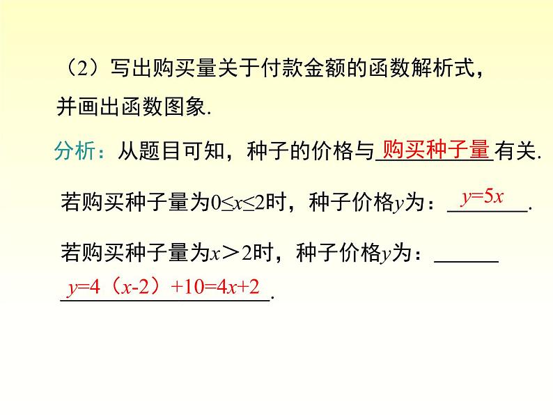 4.5 第1课时 利用一次函数解决实际问题 湘教版八年级数学下册课件第6页