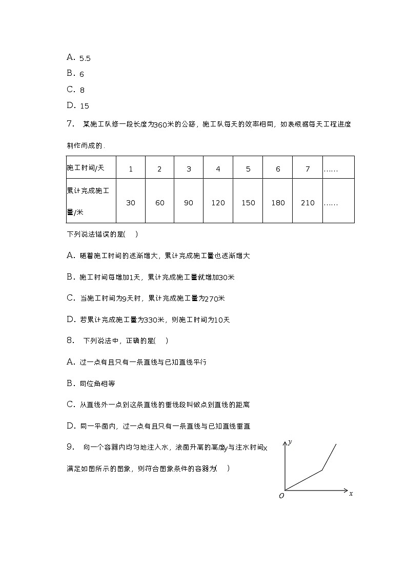2022-2023学年广东省深圳市宝安第一外国语学校七年级（下）期中数学试卷（含解析）02
