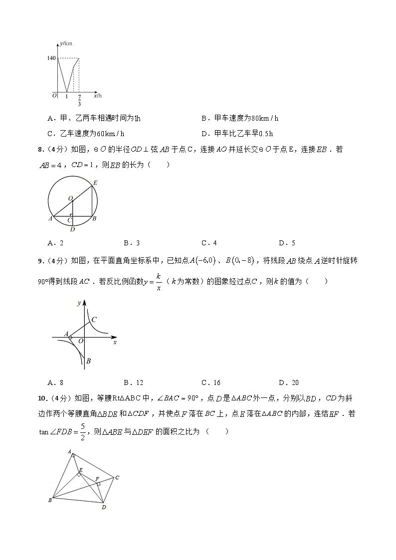 2023年安徽省初中毕业学业考试数学模拟试卷（含答案）第2页