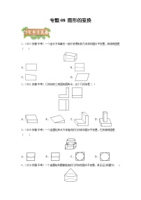 专题08 图形的变换-5年（2018-2022）中考1年模拟数学分项汇编（安徽专用）