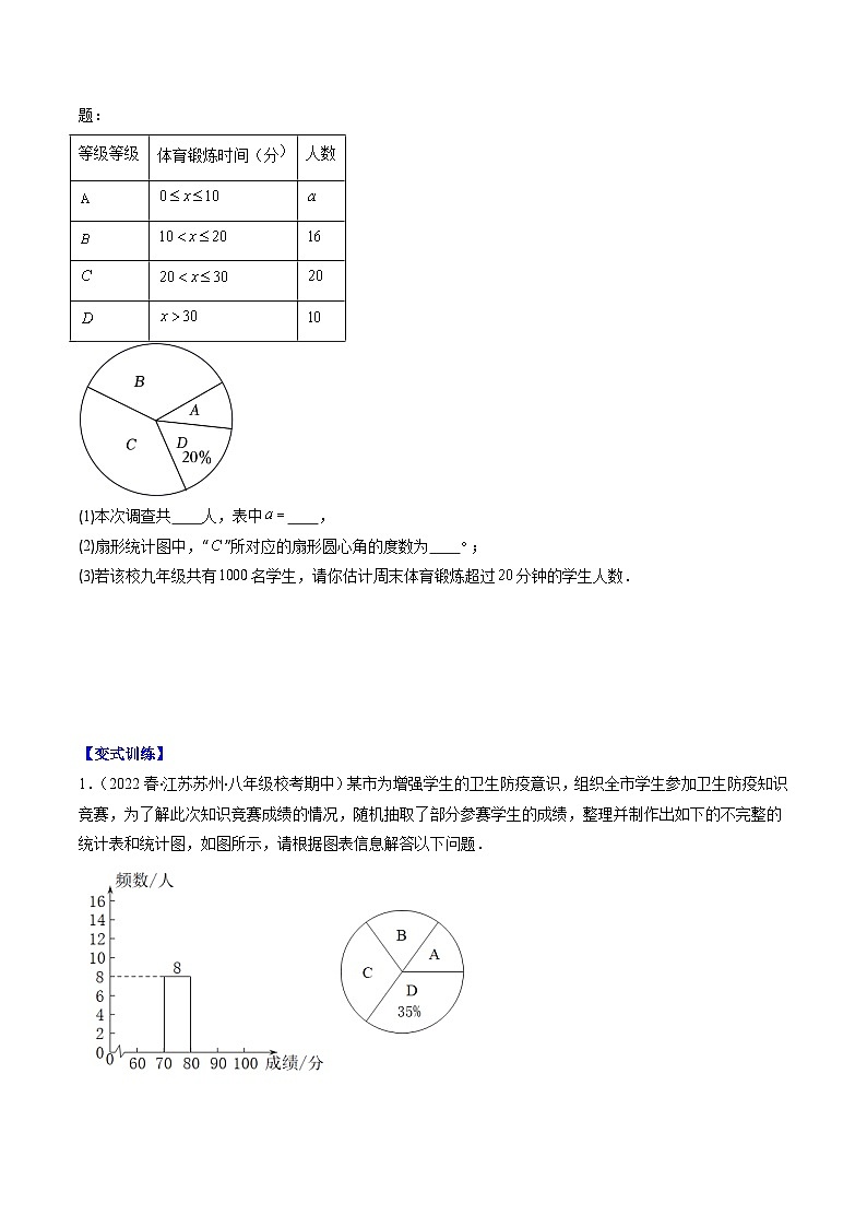 苏科版八年级数学下学期期中易错精选50题-八年级数学下册重难点专题提优训练（苏科版）03