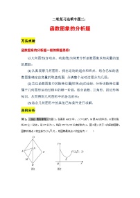 中考数学二轮复习选填专题复习专题三：函数图象分析题