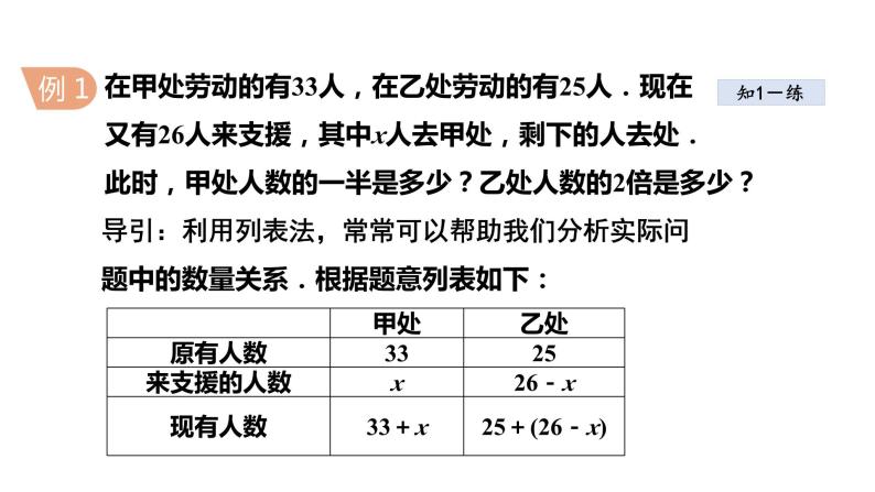 3.2 代数式2 列代数式表示实际中的数量关系 2021秋冀教版七年级数学上册课件07