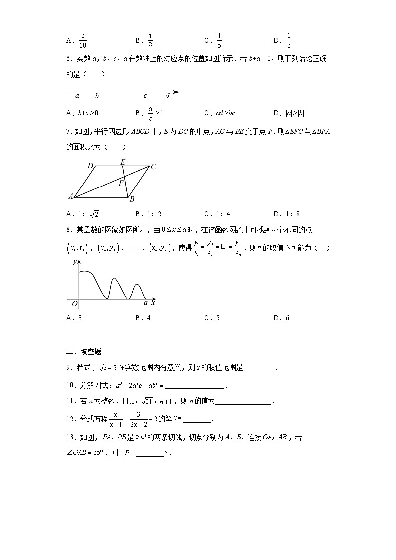 2023年北京市海淀区首都师大附中中考模拟数学调研试卷02