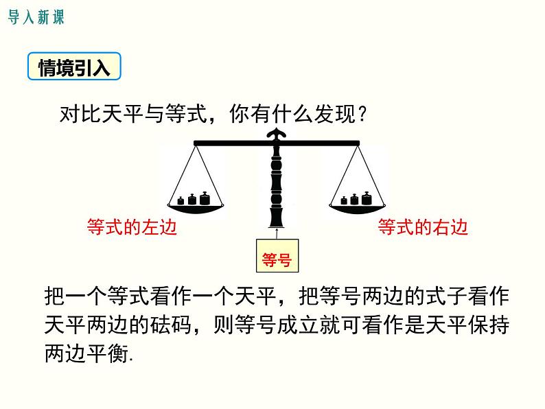 3.1.2 等式的性质 初中数学人教版七上教学课件02