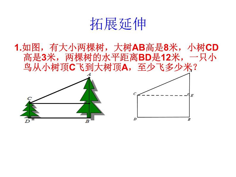 3.3 勾股定理的简单应用 苏科版八年级数学上册课件第8页