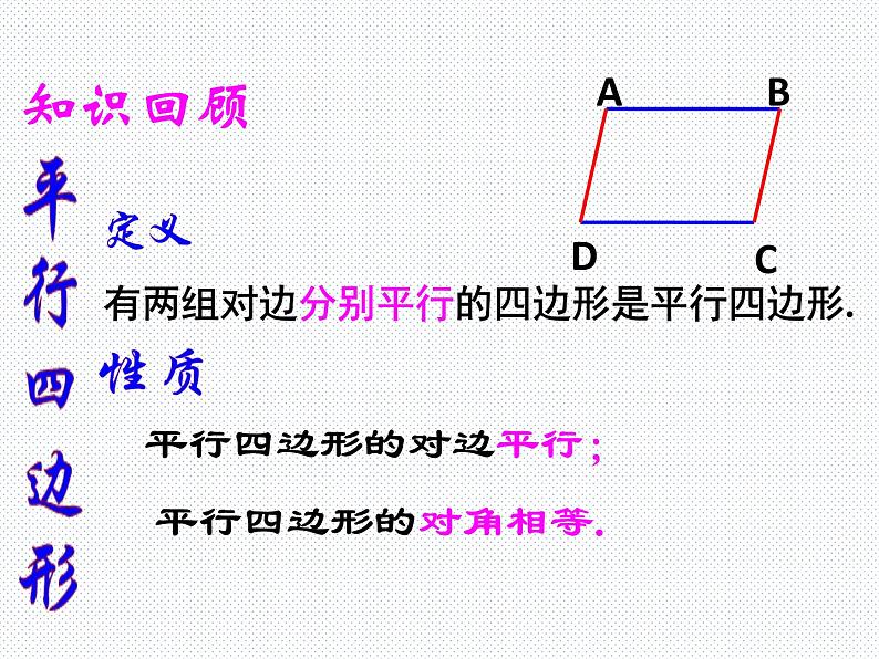 19.2 平行四边形（2） 沪科版数学八年级下册课件第2页