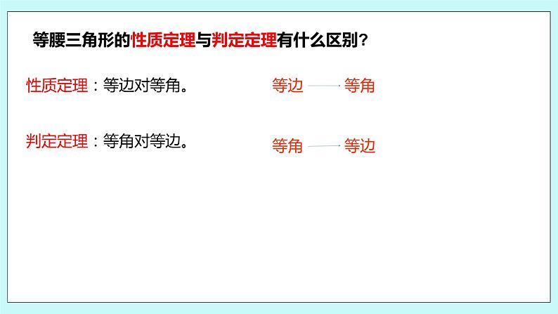 2.5 等腰三角形的轴对称性（第二课时 等腰三角形的判定）课件07