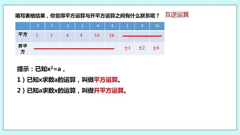 4.1 平方根（第一课时 平方根）课件05