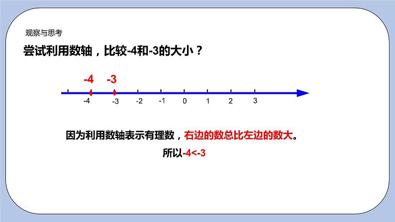 2.3 数轴（第二课时 利用数轴比较有理数大小）课件06