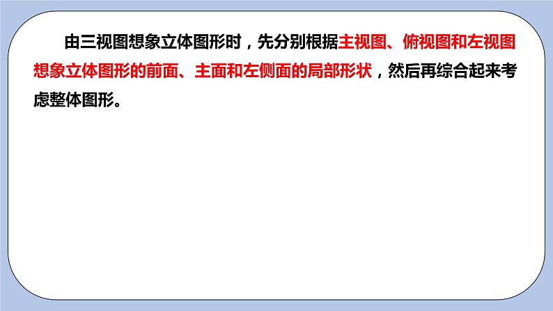 5.4 主视图、左视图、俯视图（第二课时）课件06