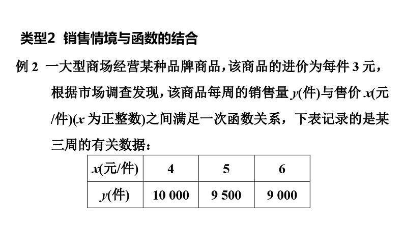 2023年中考一轮复习数学基础知识梳理　函数的实际应用（福建专用）课件PPT第5页