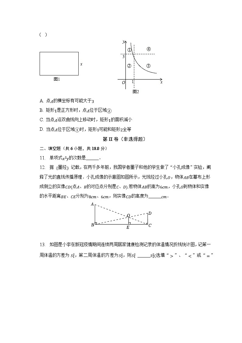 2022-2023学年福建省福州市鼓楼区教育学院附中九年级（下）期中数学试卷（含解析）03