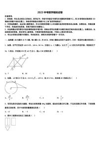 《2023年江苏省徐州市区部分中考数学五模试卷含解析及点睛》