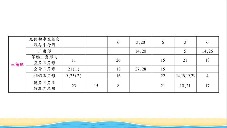 中考数学复习深耕考点放眼视野教学课件05