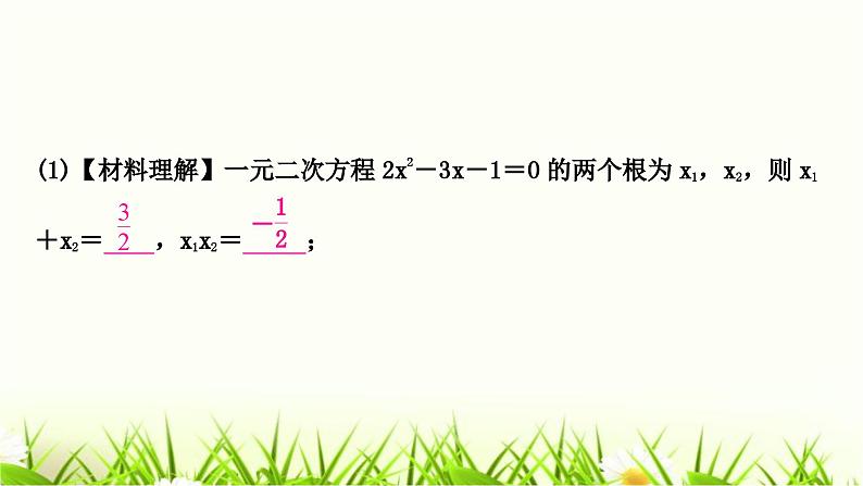 中考数学复习专项训练七类型二方法迁移型作业课件第3页