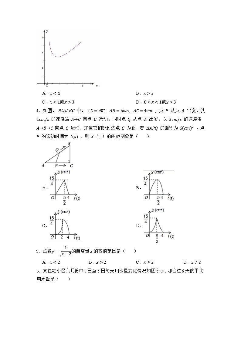 2023年中考数学二轮专项练习：函数基础知识(含答案)第2页
