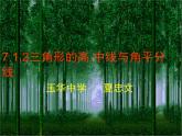 數(shù)學(xué)：7.1與三角形有關(guān)的線段-7.1.2三角形高、中線與角平分線課件1（人教新課標(biāo)七年級下）