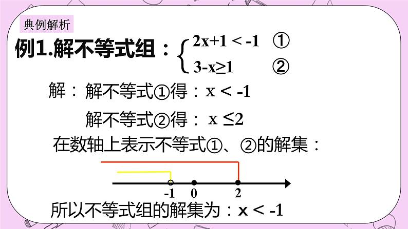 浙教版数学八上 3.4.1 一元一次不等式组及解法 课件第8页