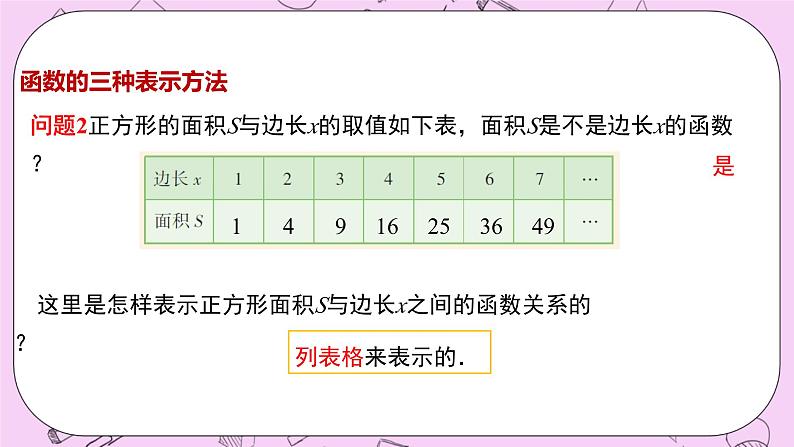 浙教版数学八上 5.2.3 函数的表示法 课件05