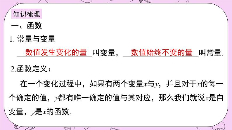 浙教版数学八上 第5章 一次函数 章节复习 课件第3页