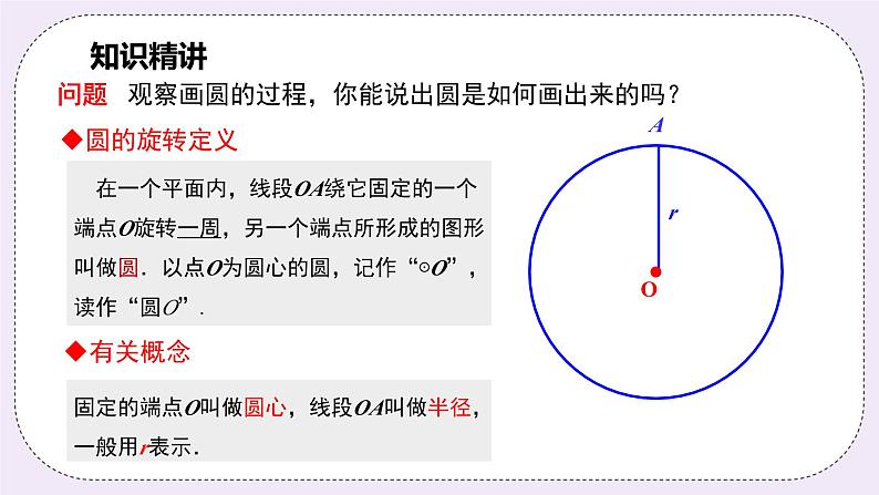 浙教版数学九上 3.1.1 圆的有关概念 课件06