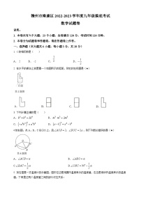 2023年江西省赣州市南康区中考一模数学试卷（含答案）