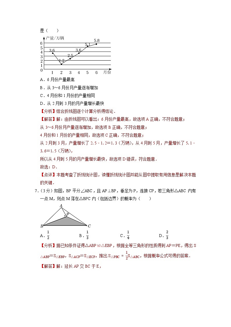 徐州市B卷-2023年中考数学金榜预测卷（江苏地区专用）（解析版）第3页