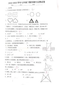 广东省深圳市海湾中学2022-2023学年七年级下学期期中考试数学试题