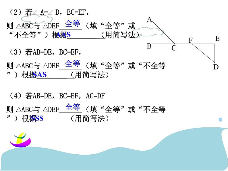 数学：11.2.5《全等三角形判定（HL(5)》课件（人教版八年级上)第3页